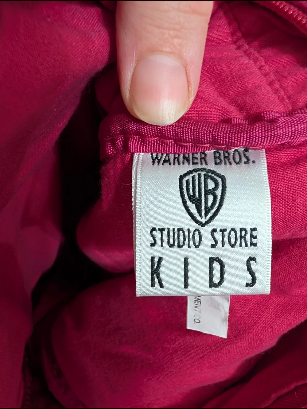Vintage 1997 Warner Bros. Kids Magenta Tom & Jerry Backpack